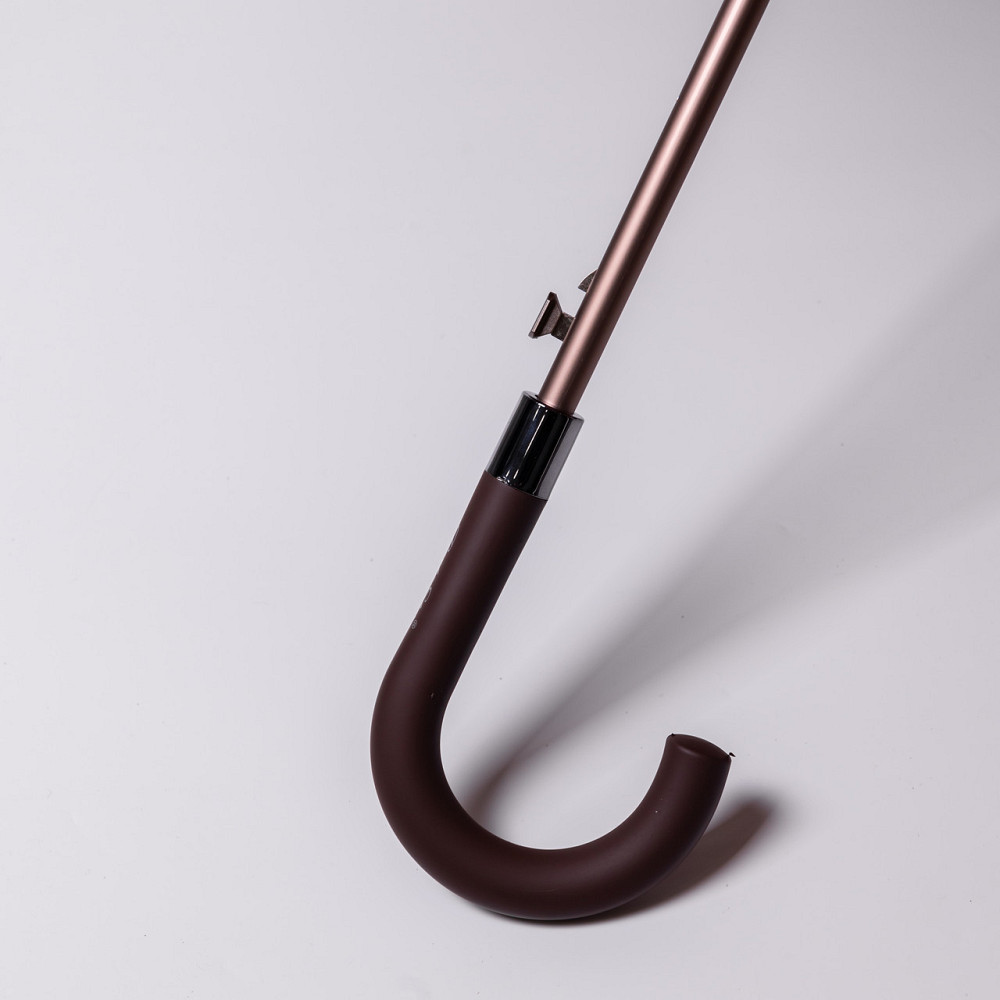 Класичний зонт-трость з чохлом, коричневий Київ - фото 1