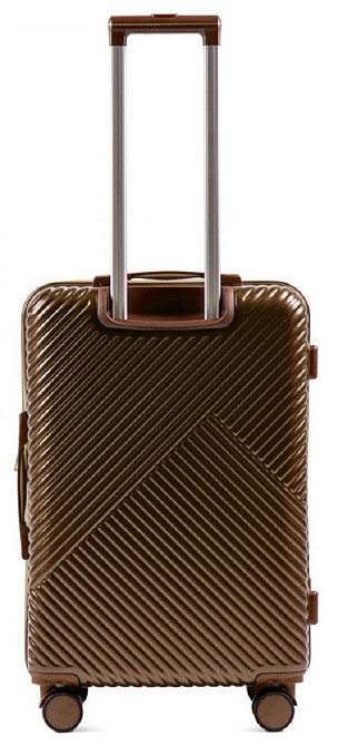 Чемодан пластиковый WINGS WN01 средний коричневый Киев - изображение 3