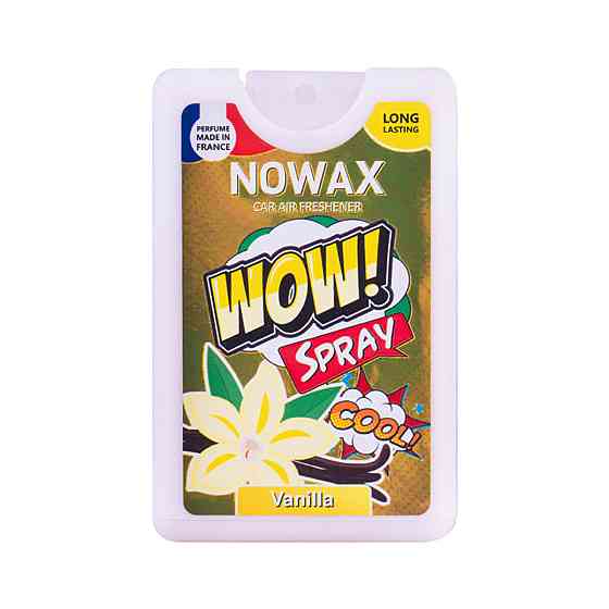 Ароматизатор повітря з розпилювачем Nowax WOW Spray 18мл Vanilla Киев
