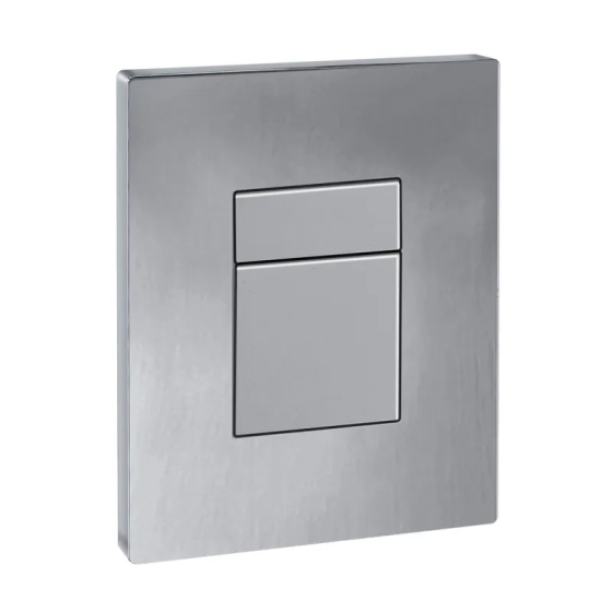 Панель змиву пластикова Koer KT-0607-01 157x198x3mm, кнопка квадратна (KR5344) Киев