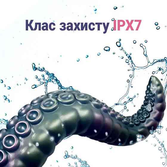 Анально-вагінальний вібратор G-стимулятор тентакль (щупальця хентай) Yunman Tentacle силіконовий 24 см Чорний Вінниця
