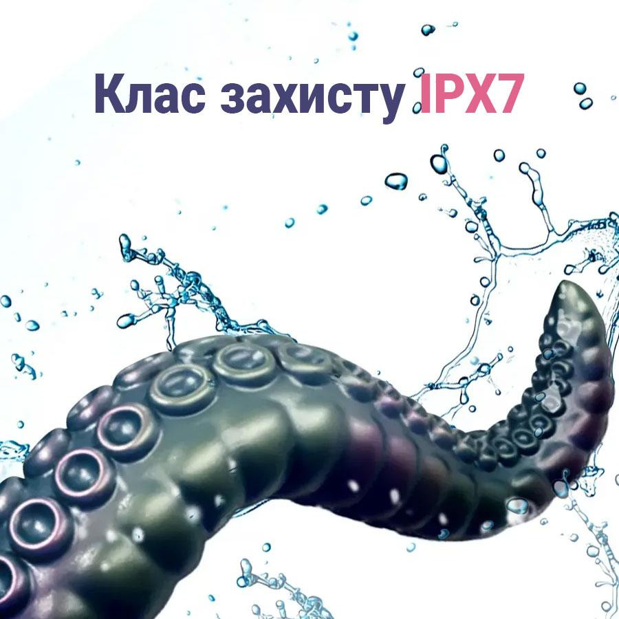 Анально-вагінальний вібратор G-стимулятор тентакль (щупальця хентай) Yunman Tentacle силіконовий 24 см Чорний Вінниця - фото 4