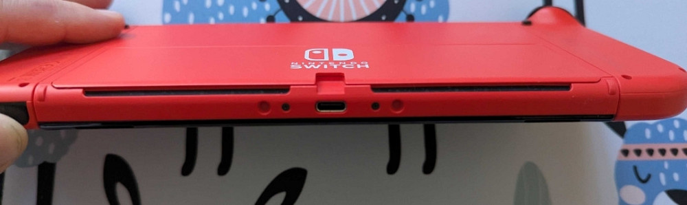 Приставка Nintendo Switch OLED Model HEG-001 Mario Red Limited Edition 64GB Red + 128GB MicroSD + Чохол. Киев - изображение 5