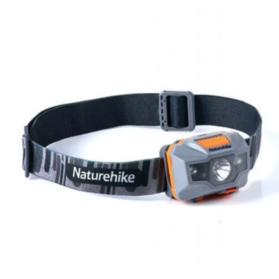 Налобний акумуляторний ліхтар Naturehike TD-02 NH00T002-D Помаранчево-сірий Вінниця