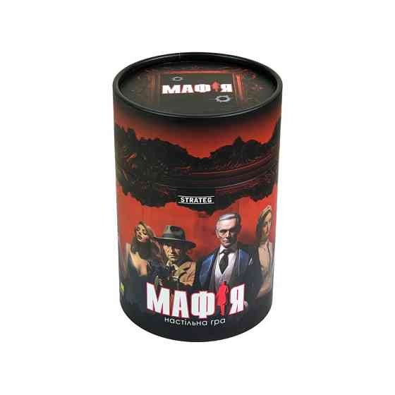 Настільна гра "Мафія" 30698 картки 24 штук, маски 12 штук Вінниця