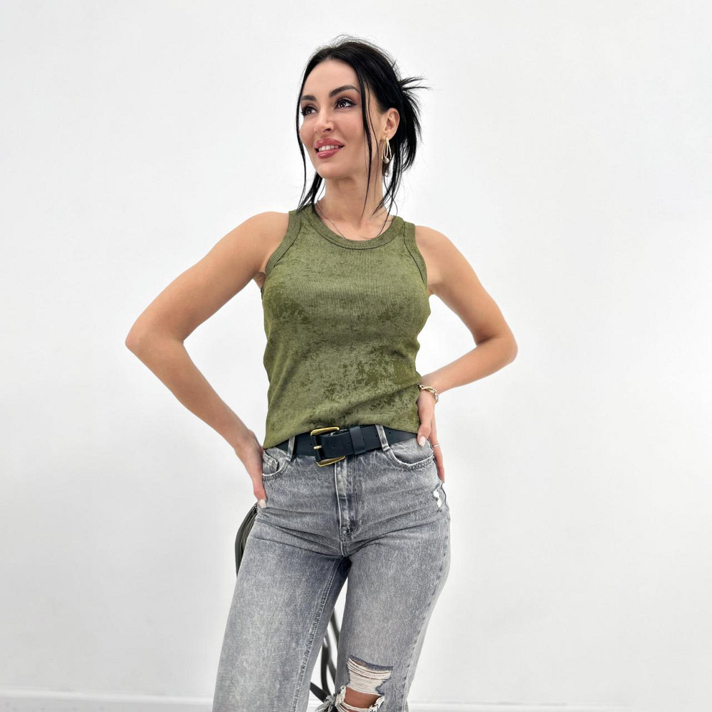 Трикотажная женская майка тай-дай Design Киев - изображение 9