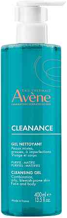 Авен Клинанс Очищающий гель  Avene Cleanance Gel nettoyant  400 мл Днепр
