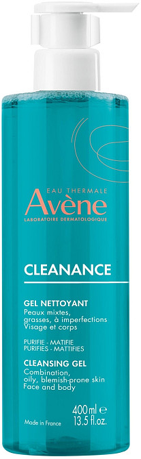 Авен Клинанс Очищающий гель  Avene Cleanance Gel nettoyant  400 мл Днепр - изображение 1