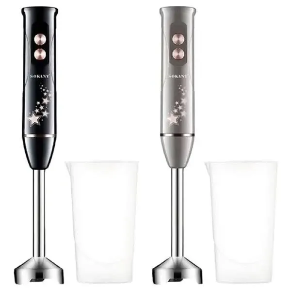 Ручной блендер 2 в 1 SK-02013, 600 Вт, Power Bell, нержавеющий вал, защита от брызг, съемные аксессуары Одесса - изображение 2