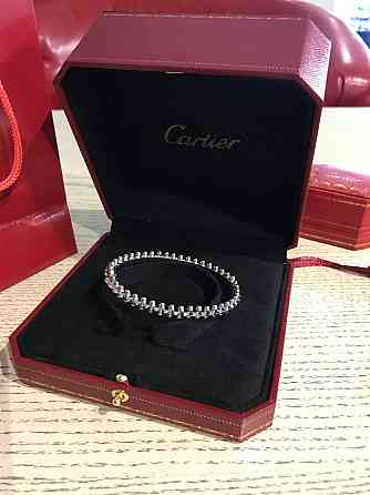 Брендовий браслет "зубчики" Cartier під срібло/Cartier браслет із зубчиками Одеса