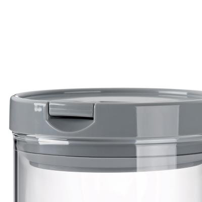 Емкость для сыпучих продуктов Kela Arik Grey 0,6 л 10,5х11 см (12107) Винница - изображение 2