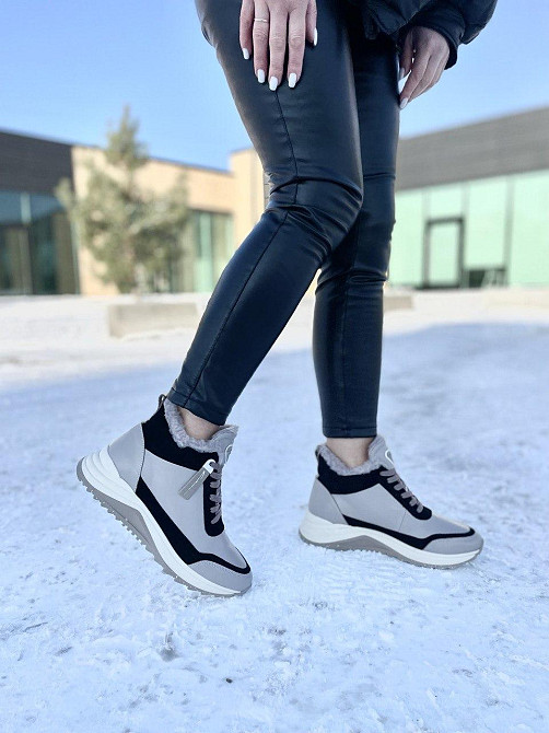 Без бренда Кроссовки женские VLADEKS капучино натуральная кожа зимние 40р.41р. (5316) Коломыя - изображение 5