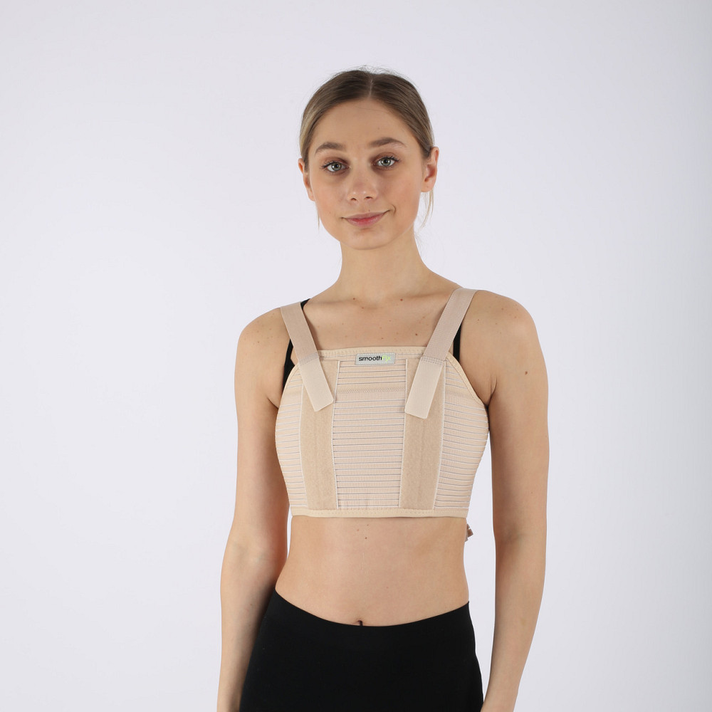 Корсет м'який підтримуючий для грудної клітки STD2017 післяопераційний та відновлюючий Кам'янець-Подільський - фото 8