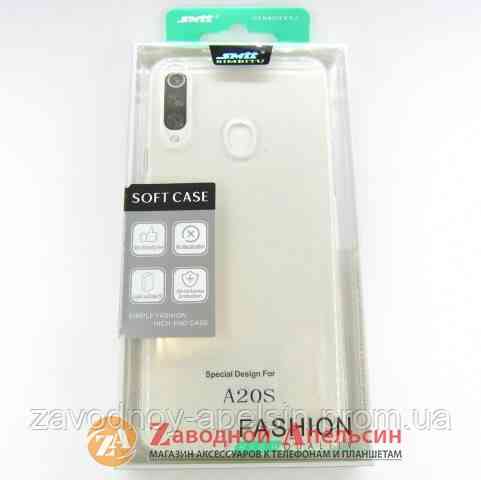 Samsung A20s A207 прозрачный чехол SMtt clear Одесса