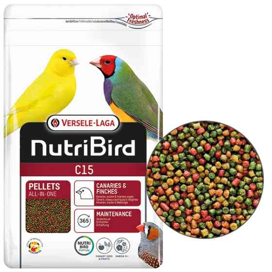 Versele-Laga NutriBird С15 ВЕРСЕЛЕ-ЛАГА НУТРИБЕРД С15 КАНАРЕЙКА ЗЯБЛИК корм для канареек и зябликов Киев