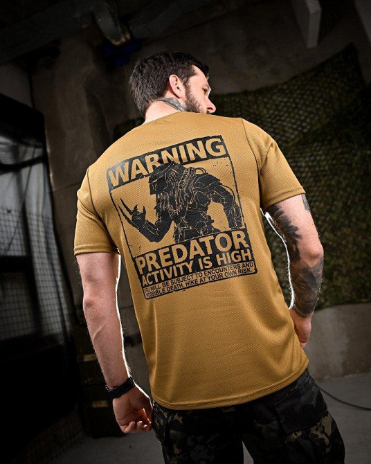 Тактична потовідвідна футболка Oblivion Predator ДЛ7034 Одеса - фото 2
