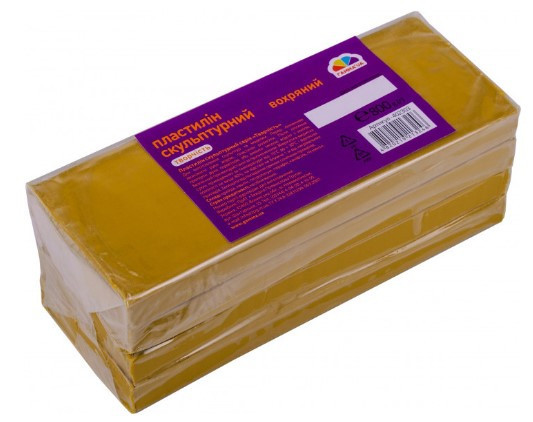 Пластилін "Гамма Нововолинськ" "Скульптурний" "Творчість" вохряний 800гр. 402303, шт Київ - фото 1