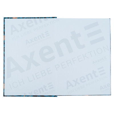 Книга записная Axent Leopard А4 в твердом переплете 96 листа клетка, темно синяя (8422-556-A) Винница - изображение 2