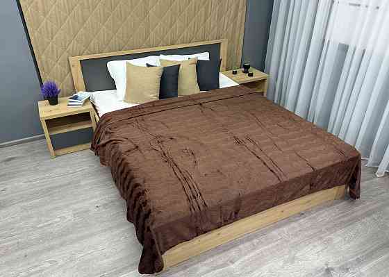 Плед-покривало 200х230 см (+-5см) Коричневий (87-248) Київ