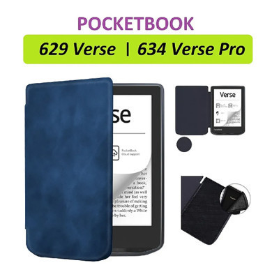 Чохол до електронної книги BeCover Smart Case PocketBook 629 Verse / 634 Verse Pro 6" Deep Blue (710452) Вінниця - фото 8