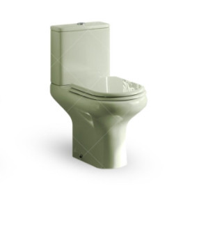 Комплект Compact RAK Ceramics (унітаз бачок кришка АВС) Зелений Вінниця - фото 3