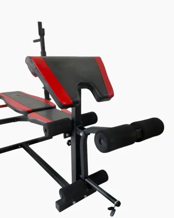 Лавка для жиму з тренажерами + Штанга та гантелі 60 кг Гантелі, гирі, штанги та диски комплект Київ