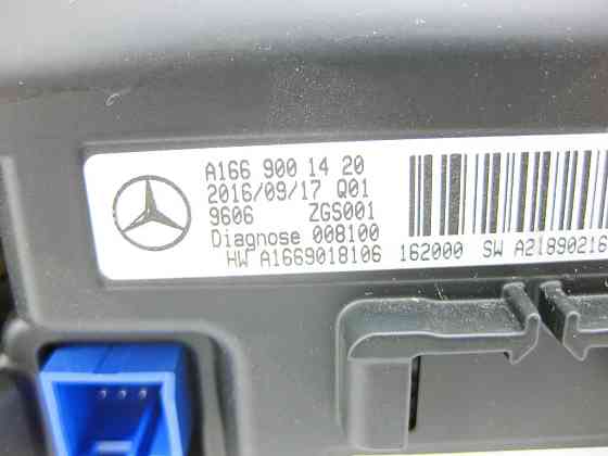 Mercedes-Benz  A1669001420 Екран – дисплей мультимедії Одеса