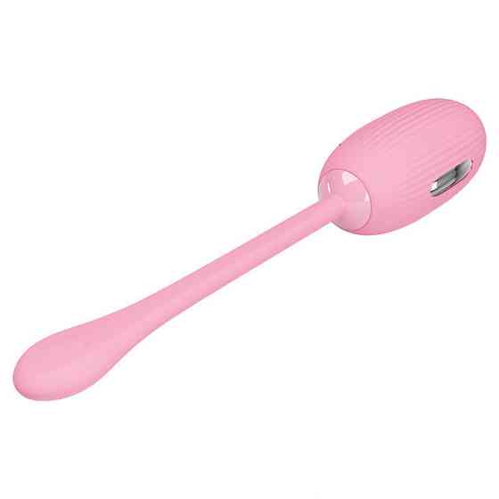 Віброяйце - Pretty Love Doreen Electric Shock Egg Light Pink (App) Sex Aura Київ