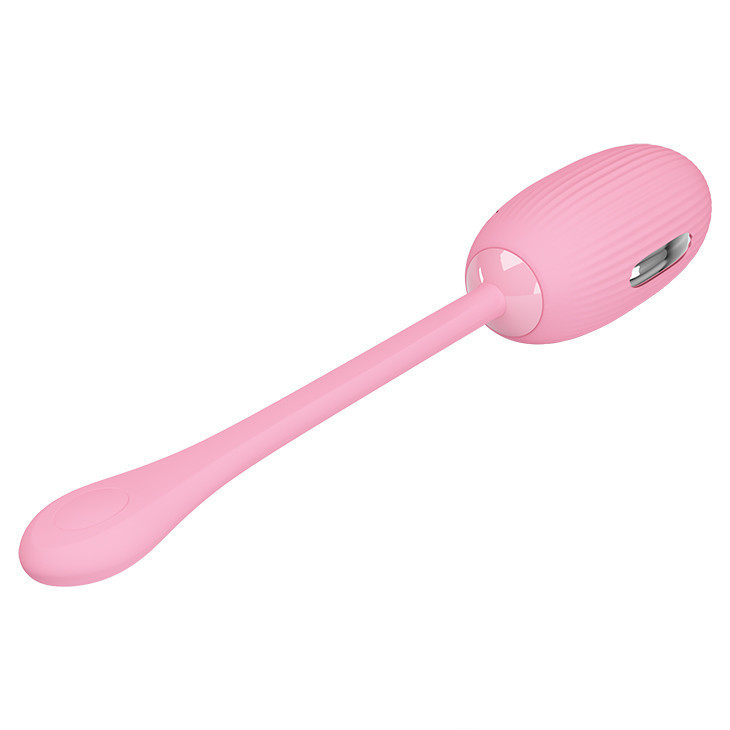 Віброяйце - Pretty Love Doreen Electric Shock Egg Light Pink (App) Sex Aura Київ - фото 3