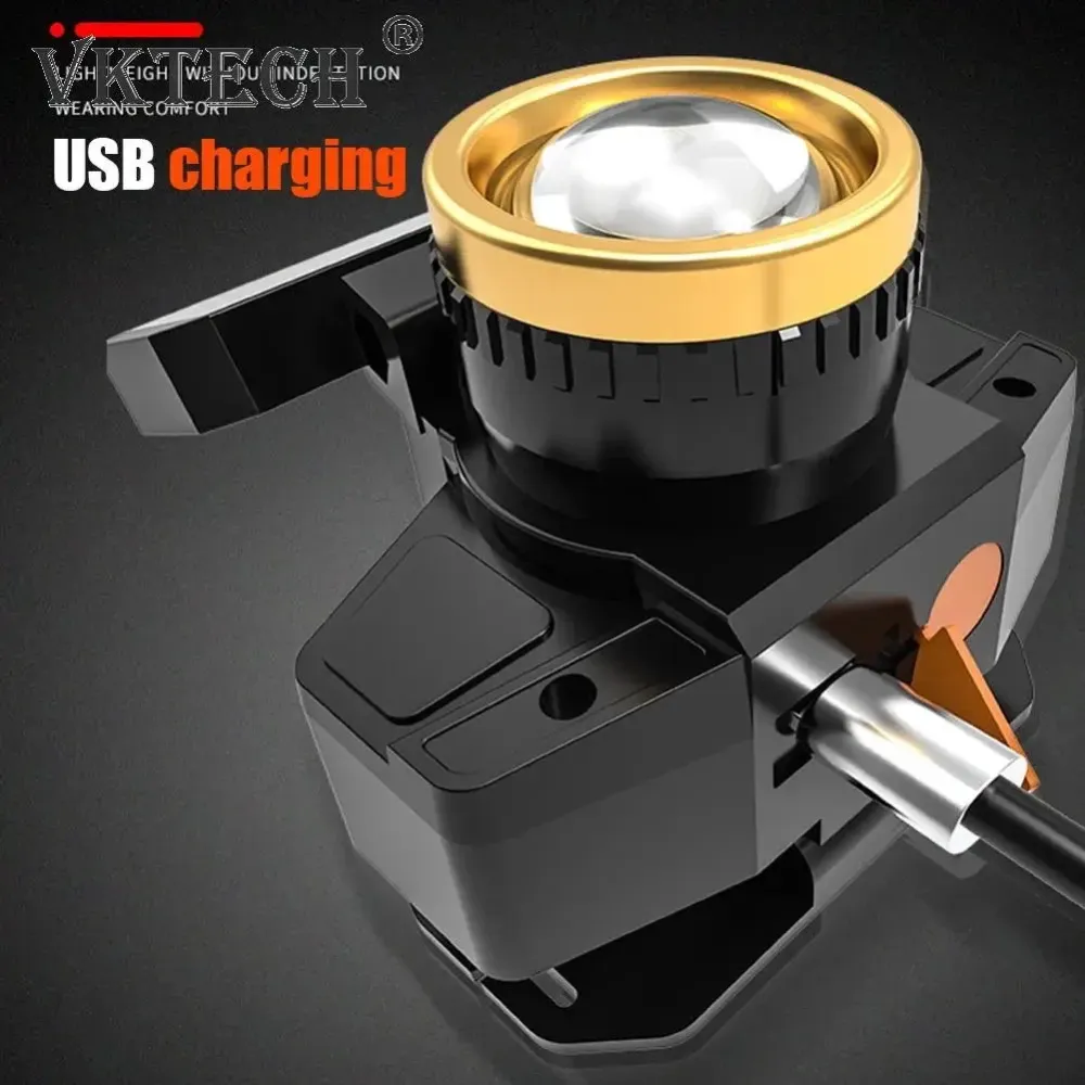 Налобний ліхтар із сонячною панеллю BL WH 9958A Одеса - фото 6