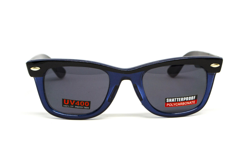 Окуляри захисні Swag Hipster-4 Blue (gray), сірі Запорожье - изображение 4