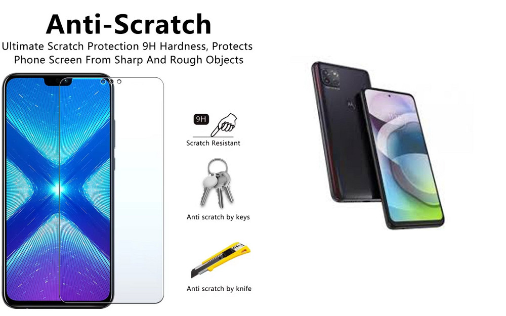 Захисне скло NeoGlass для Motorola Moto G 5G XT2113-3 – надпрозоре та стійке Київ - фото 1