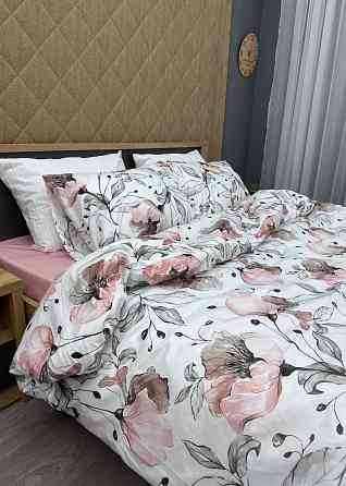 Комплект постельного белья, Decorator Dusty Blossom Двуспальный 180х215 с цветочным принтом (88-011) Киев