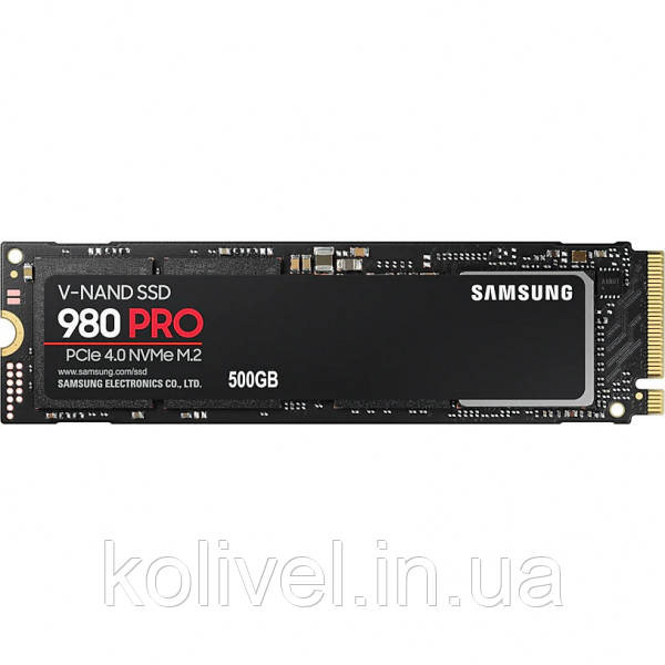SSD 500GB Samsung 980 Pro M.2 NVMe 1.3c PCIe 4.0 4x 2280 3-bit MLC (MZ-V8P500BW#) Киев - изображение 1