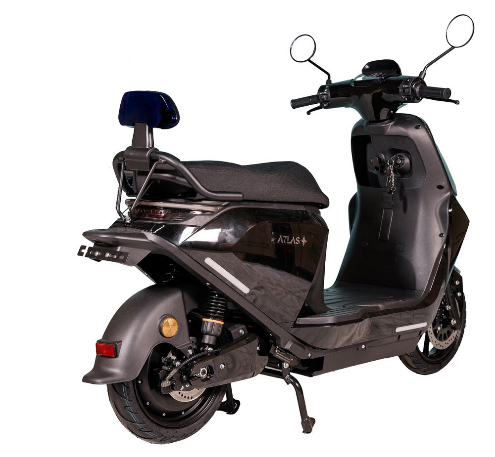 Електроскутер ATLAS Shark 2 2000W Black Київ - фото 4