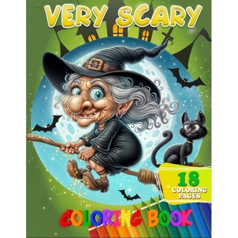 Раскраска для детей Very Scary А05122404 формат А4 Винница - изображение 1