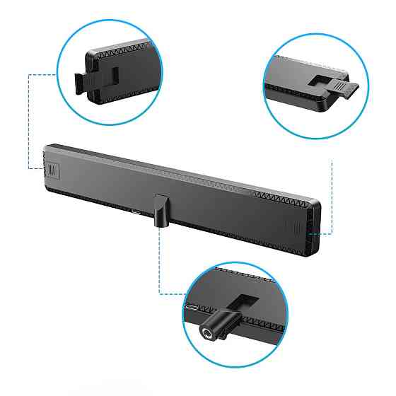 Лампа для конференції LED панель для монітора 2500-9000К Apexel APL-FL06 Київ