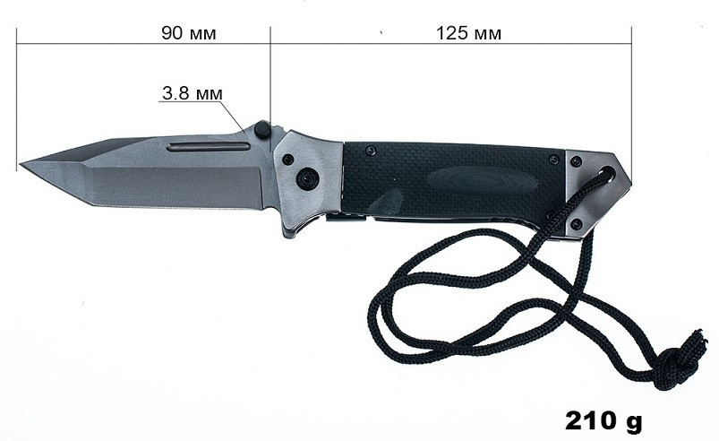 Нож складной Browning 40 Днепр - изображение 2
