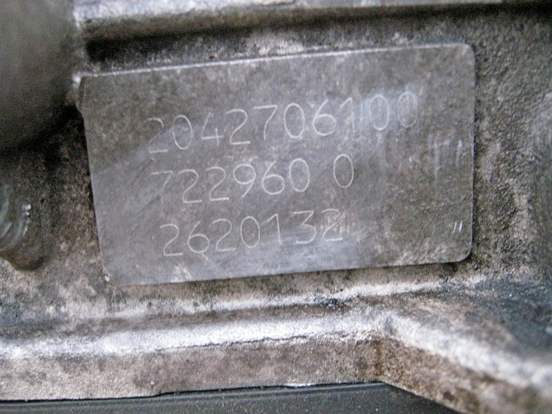 Mercedes-Benz  A2042706100 7-ст АКПП 722.960 при двигуні M272 V6 3.0 3.5л С-Class W204 E-Class W207 W212 S-Class W221 Одеса - фото 7