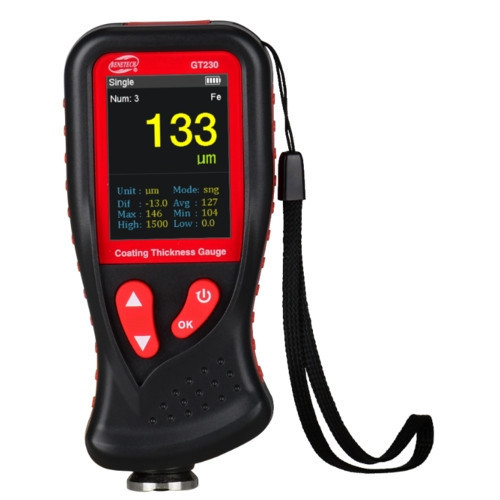 Товщиномір ЛКП HD-дисплей Fe/nFe, 0-1300 мкм BENETECH GT230 Чернігів - фото 1