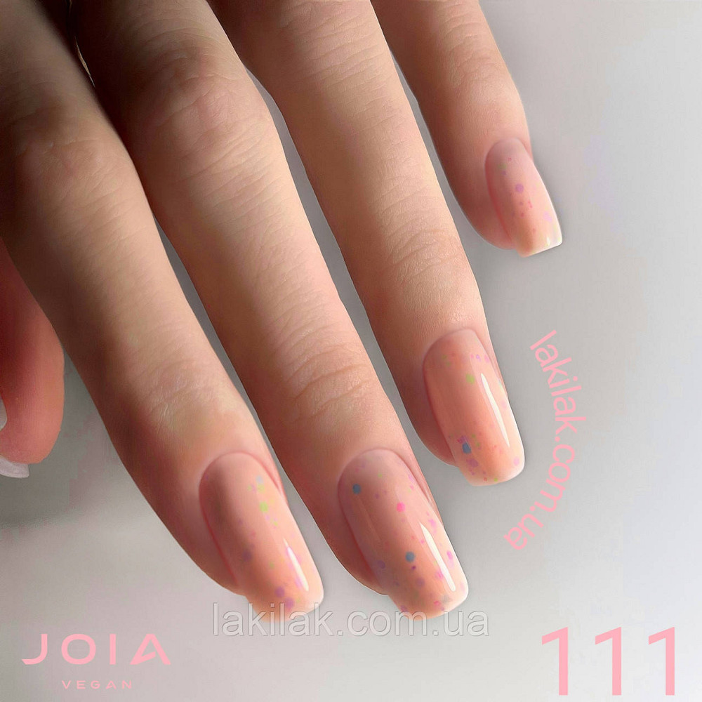 Гель-лак JOIA vegan 111 Passion fruit, peach, 6 мл Херсон - фото 1