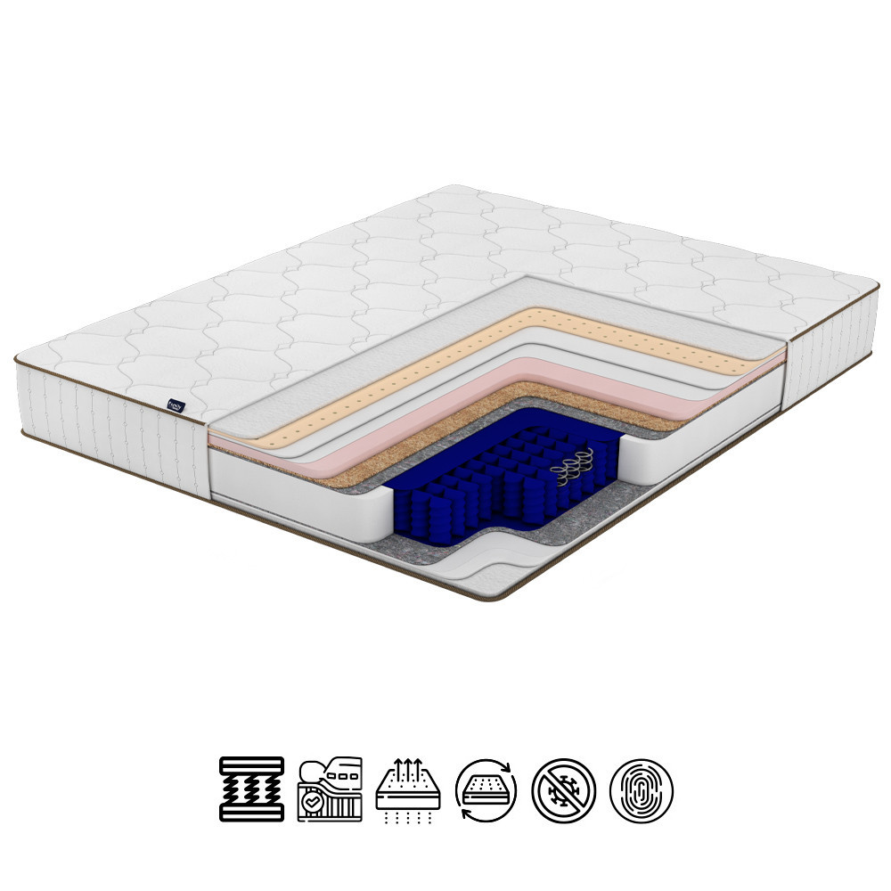 Ортопедичний матрац TM Family Sleep Pulse Hybrid/Пульс Хабрид коекція Quantum 160х190 Харків - фото 1