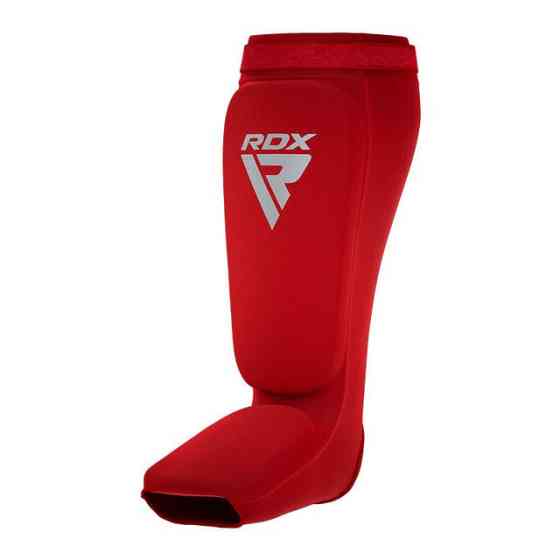Захист гомілки та стопи RDX Shin Instep Foam Red/White M Каменское