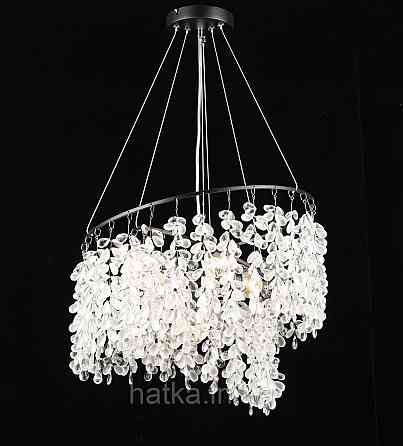 Люстра підвісна кришталева S2484/5, Чорний Київ