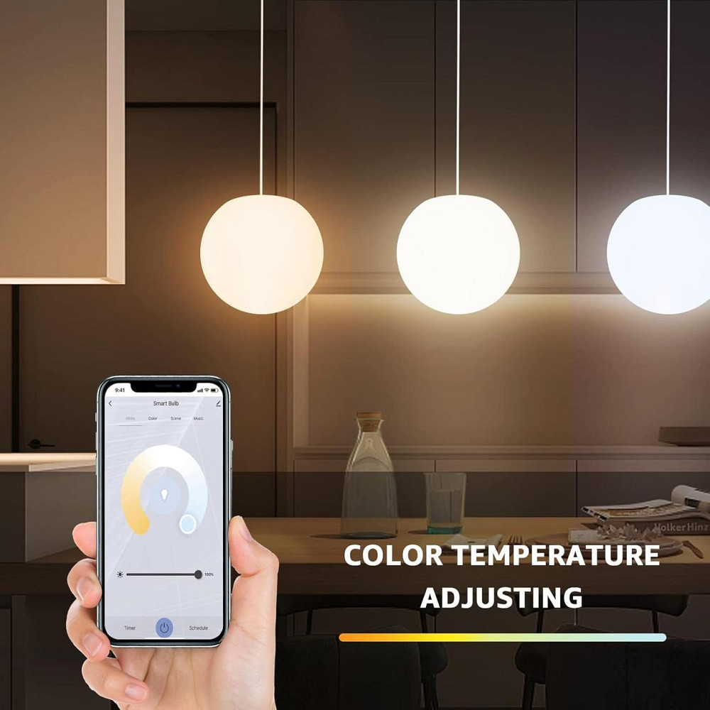 LED Светодиодная Люстра подвесной светильник FUYO регулируемая яркост RGB смена цветов управление пультом WiFi Киев - изображение 7