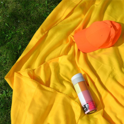 Плед Bergamo флісовий Warm у чохлі 150 х 180 см Жовтий (202311pl-05) Вінниця - фото 4