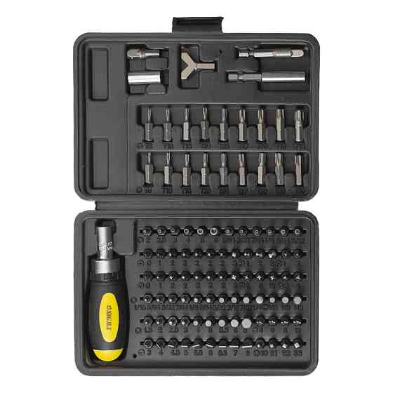Викрутка з реверсом + біти 101шт CrV (кейс) SIGMA (4002501) Київ