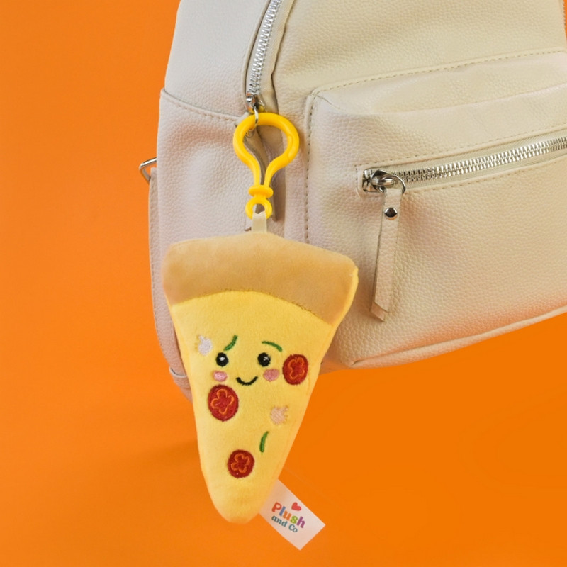 М'яка іграшка-брелок "Піца" PLC25083, розмір 12 см Вінниця - фото 2