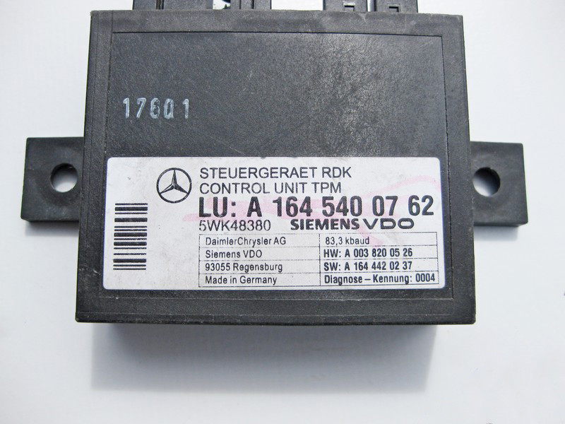 Mercedes-Benz  A1645400762 Блок керування системи RDK E-Class W211 GL ML X164 W164 CLS C219 SL R230 R-Class W251 Одеса - фото 3