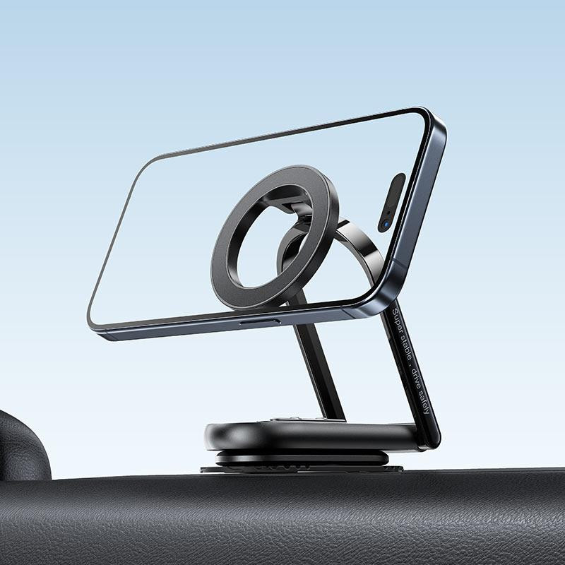 Автомобильный держатель для телефона ACEFAST D54 magnetic car holder for dashboard Black Одесса - изображение 6